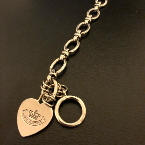 💎Juicy Couture Heart Charm Toggle Bracelet - Picture 3 of 3